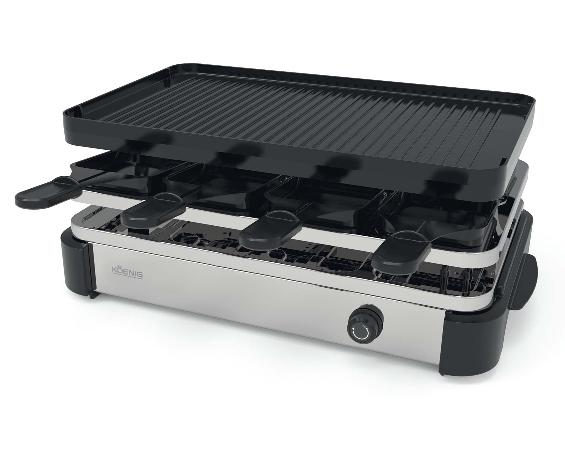 koenig-gourmet-raclette-grill-pro-8-personen image 3