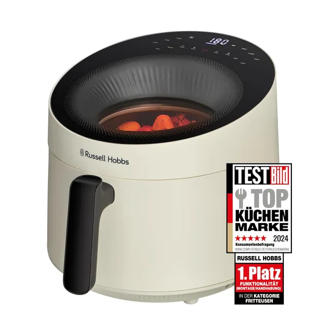 russell-hobbs-satisfry-hei-luftfritteuse-5-l-creme-10-programme image 1