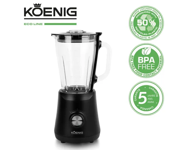 koenig-eco-line-standmixer-1-5-l-glas-bpa-frei image 1