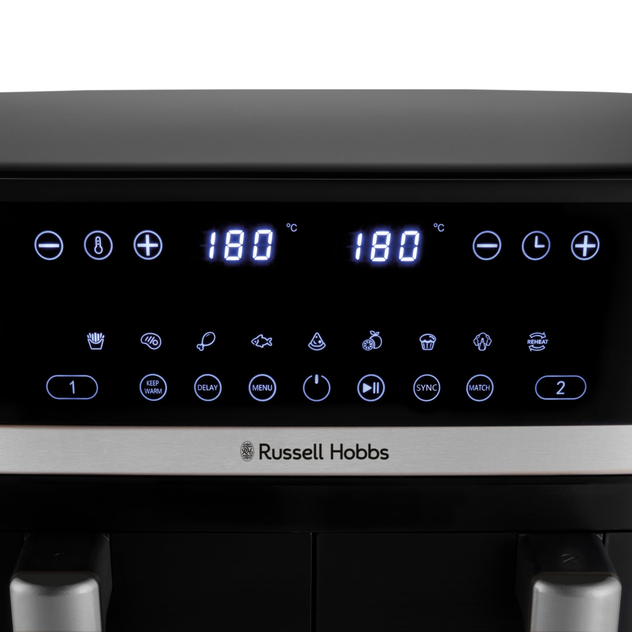 russell-hobbs-satisfry-9l-hei-luftfritteuse-doppelkammer-2800w image 4