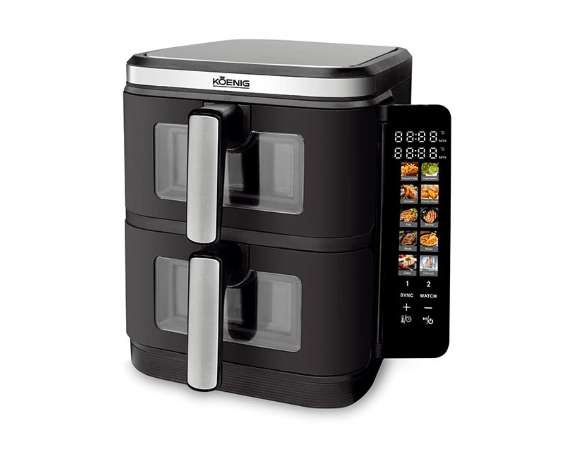 koenig-quick-pure-vertical-doppel-heissluftfritteuse-11-l image 5