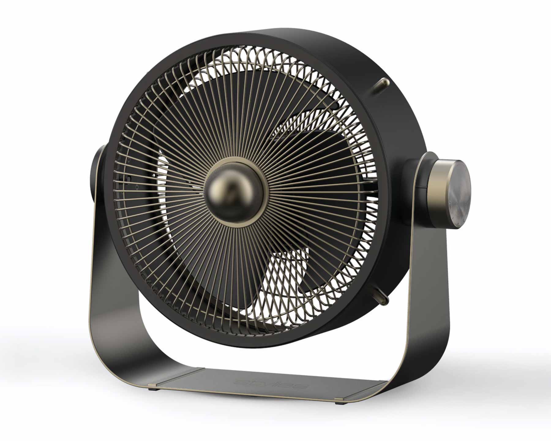 koenig-alassio-castor-bodenventilator-anthrazit-metall-leise image 3