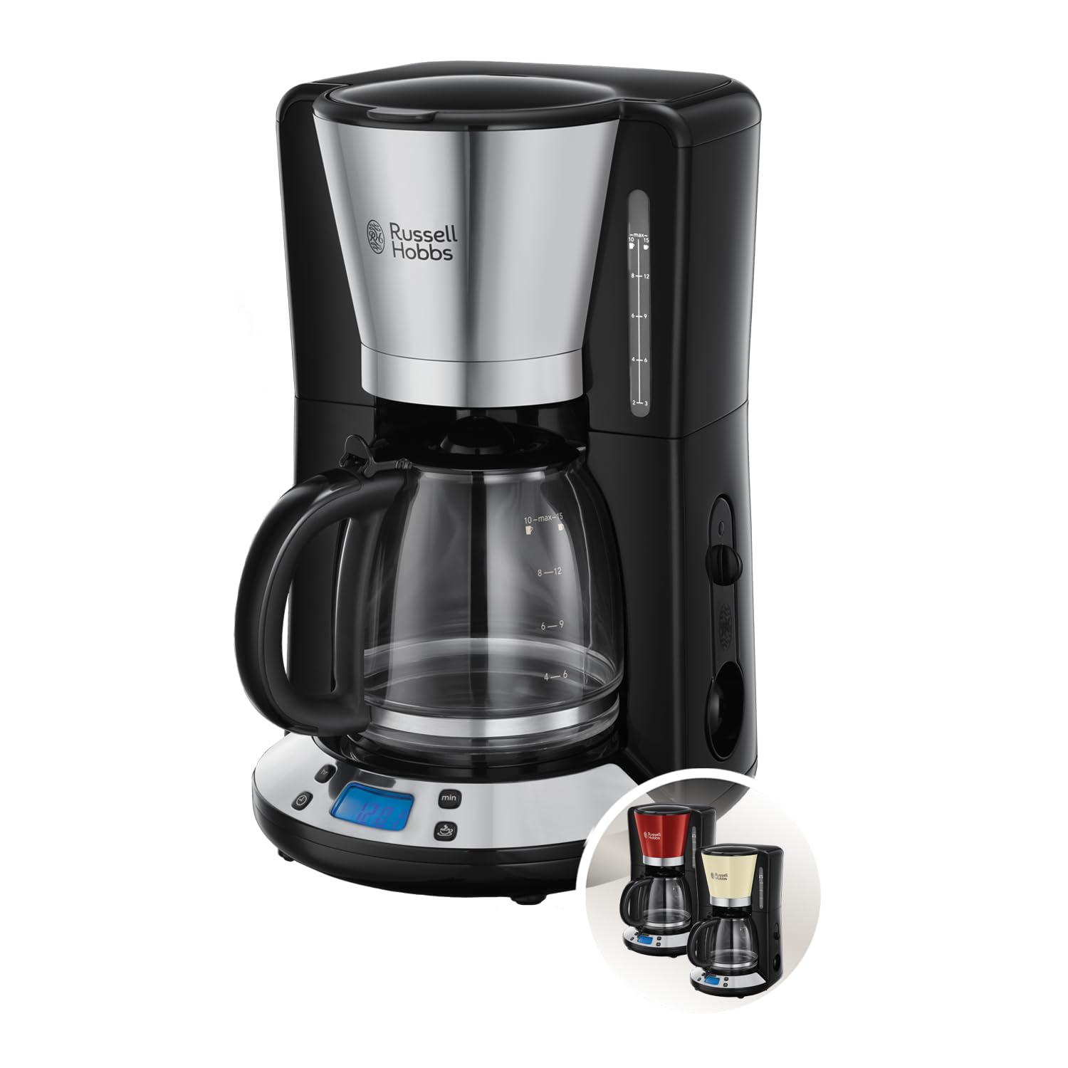 russell-hobbs-victory-filterkaffeemaschine-edelstahl-1-25-l-timer image 1