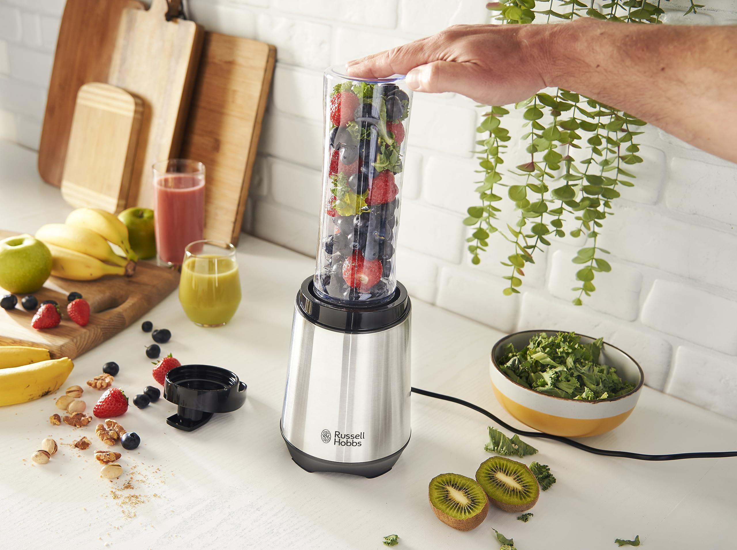 russell-hobbs-desire-standmixer-to-go-edelstahl-600-ml-mixer image 2