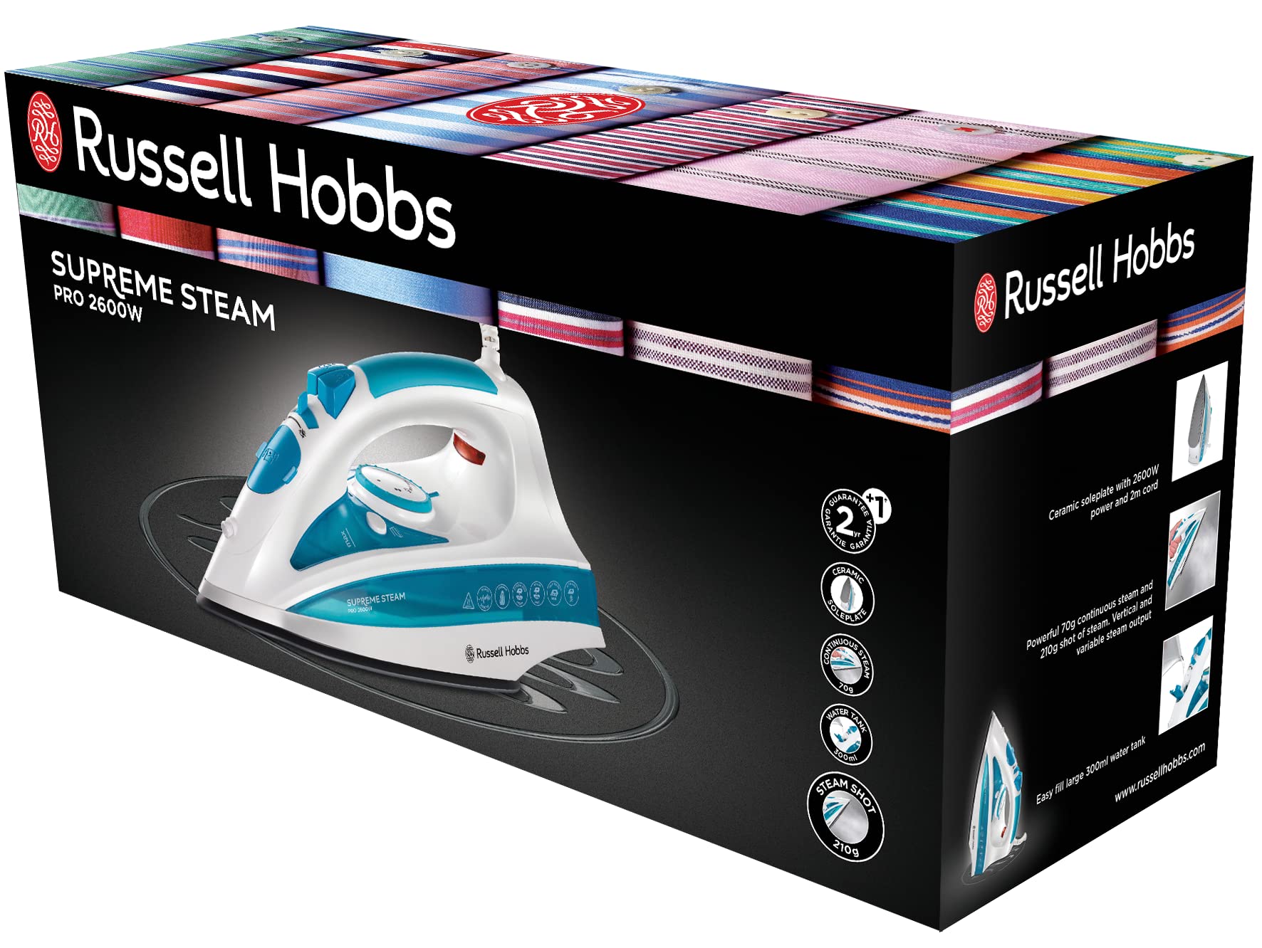 russell-hobbs-light-and-easy-dampfb-geleisen-keramik-2600w image 8