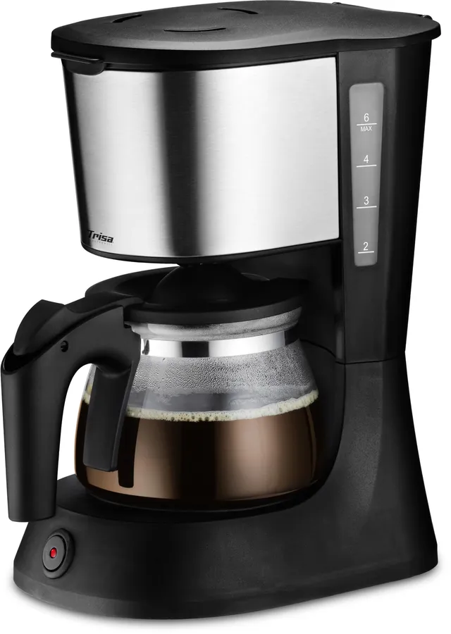 trisa-perfect-coffee-6-filterkaffeemaschine-0-75l-schwarz-glas image 1