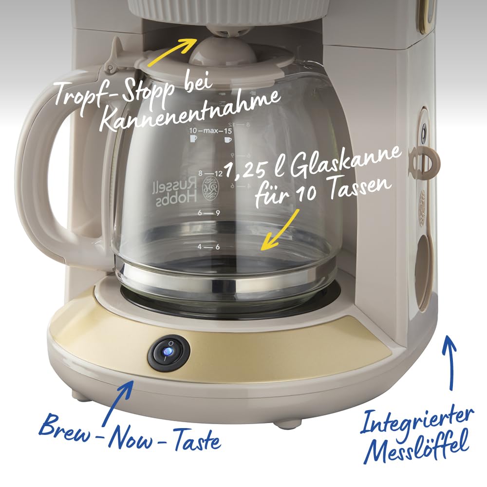 russell-hobbs-bront-filterkaffeemaschine-1-25-l-steingrau image 7