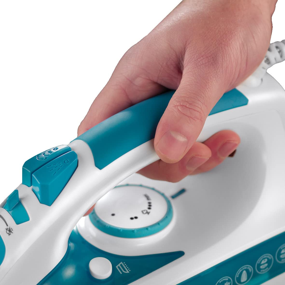 russell-hobbs-light-and-easy-dampfb-geleisen-keramik-2600w image 4