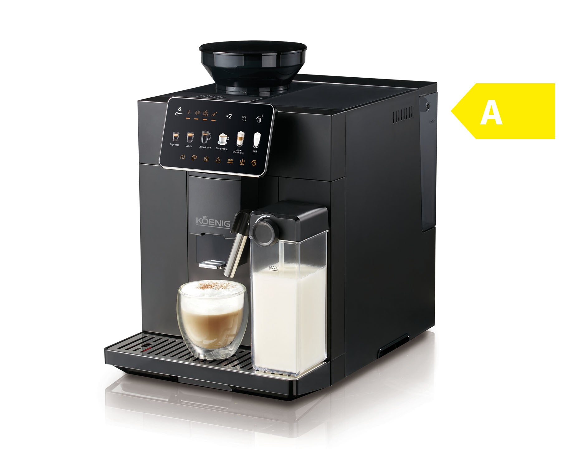 koenig-finessa-touch-plus-kaffeevollautomat-mit-milchtank image 1