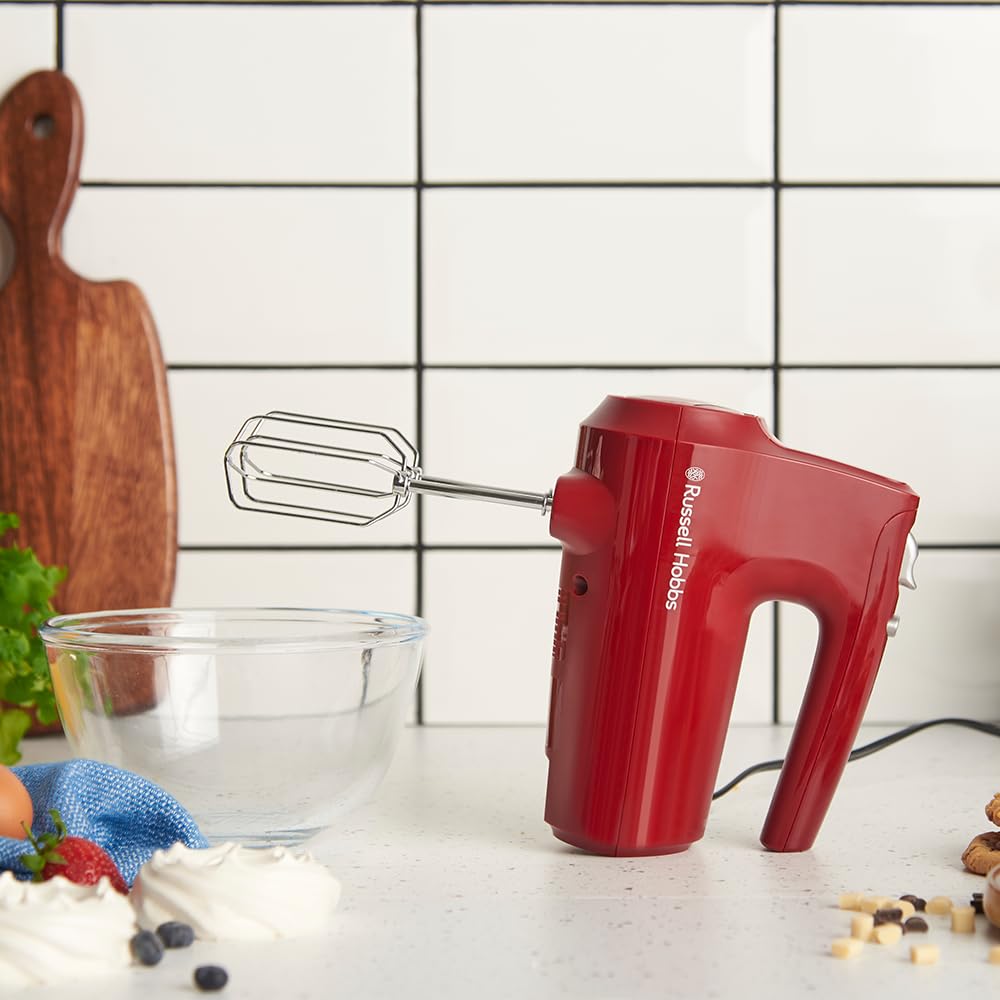 russell-hobbs-desire-handmixer-rot-350w-5-stufen-turbo image 2