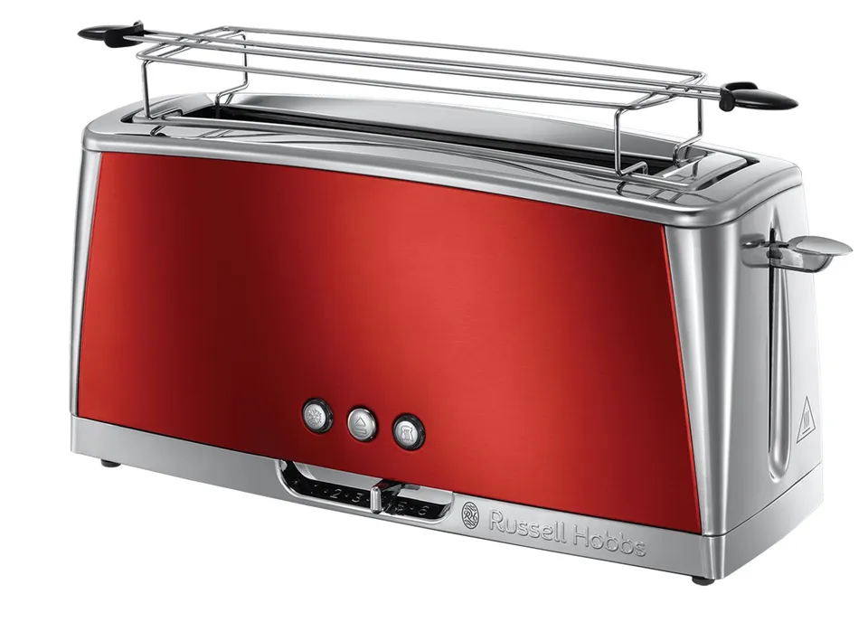 russell-hobbs-luna-langschlitz-toaster-rot-1-schlitz-aufsatz image 1