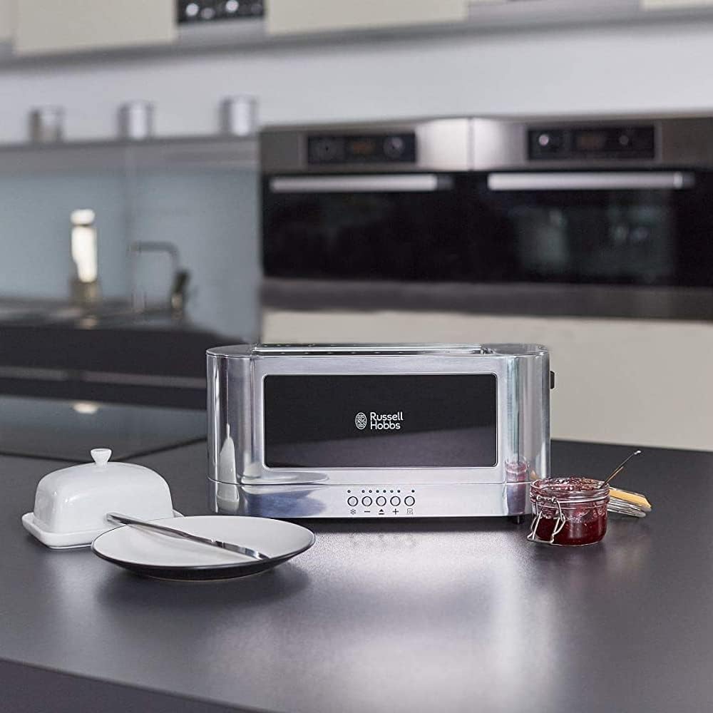 russell-hobbs-elegance-langschlitz-toaster-edelstahl-glas-2-schlitz image 2