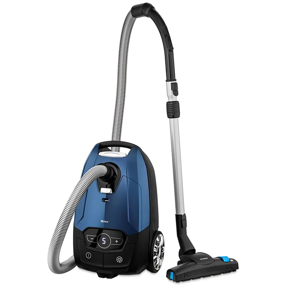 trisa-professional-clean-bodenstaubsauger-beutel-blau-hepa image 1