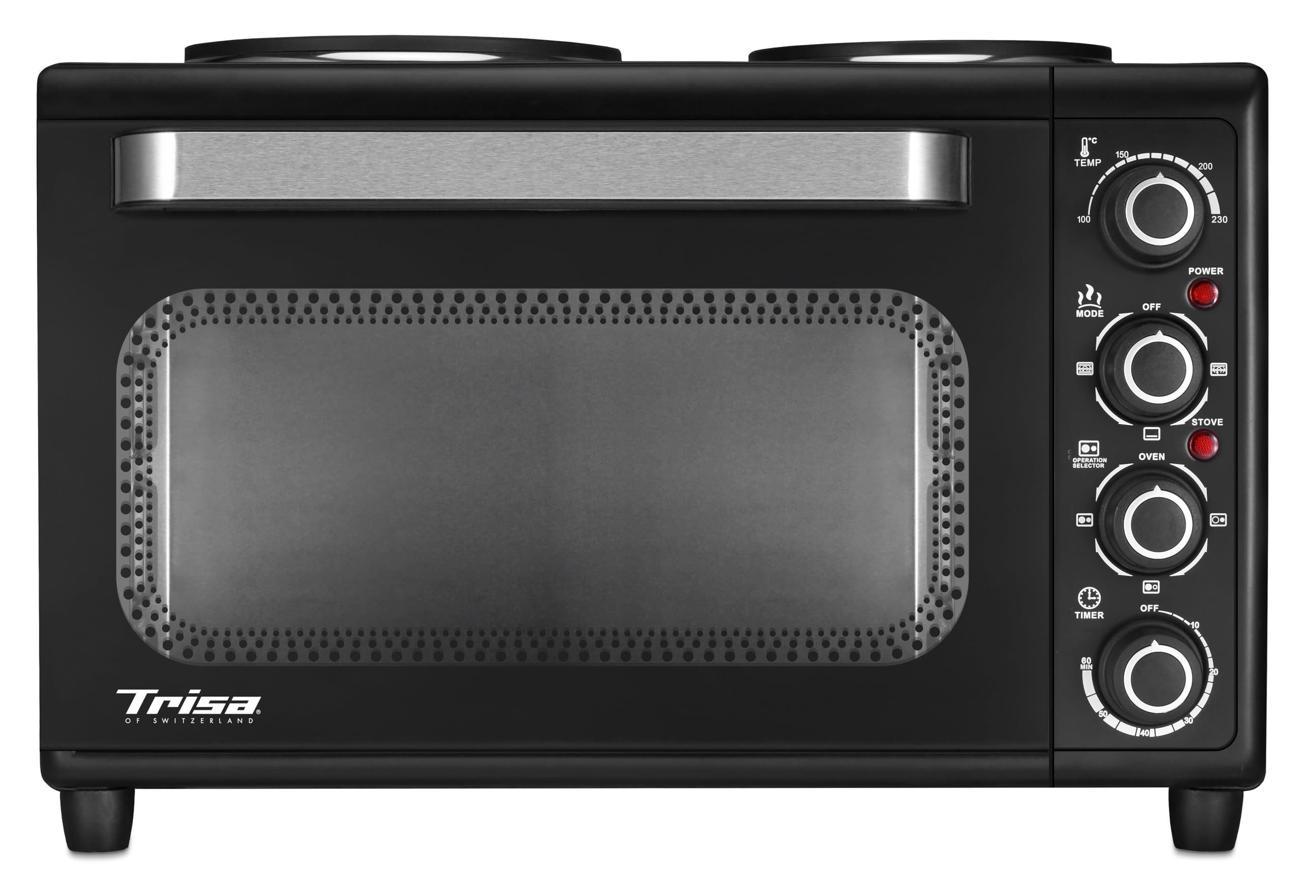 trisa-pizza-mio-minibackofen-30l-mit-kochplatten image 8