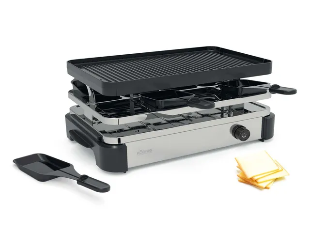 koenig-gourmet-raclette-grill-pro-8-personen image 1