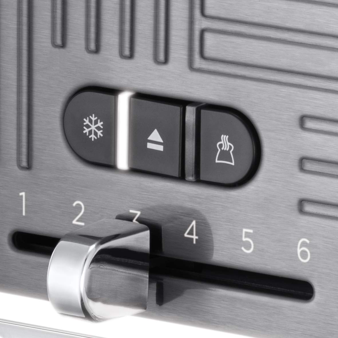 russell-hobbs-geo-steel-toaster-2-scheiben-grau-br-tchenaufsatz image 3
