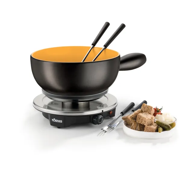 koenig-one-for-all-k-sefondue-set-2-liter-6-gabeln image 1
