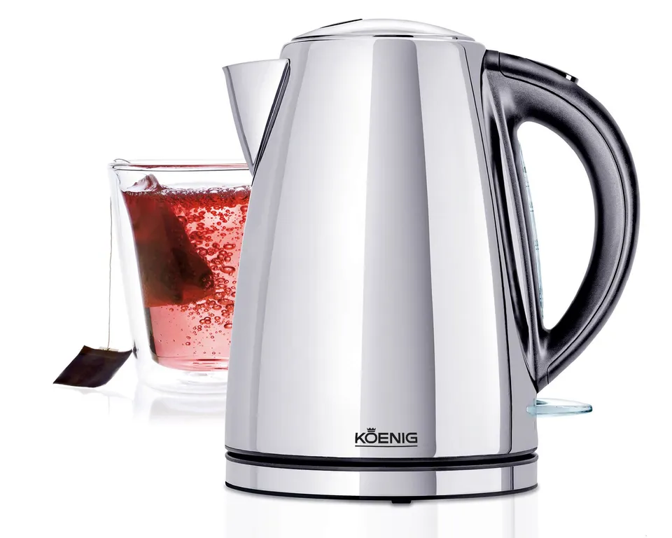 koenig-chrome-line-wasserkocher-1-7-liter-edelstahl image 1