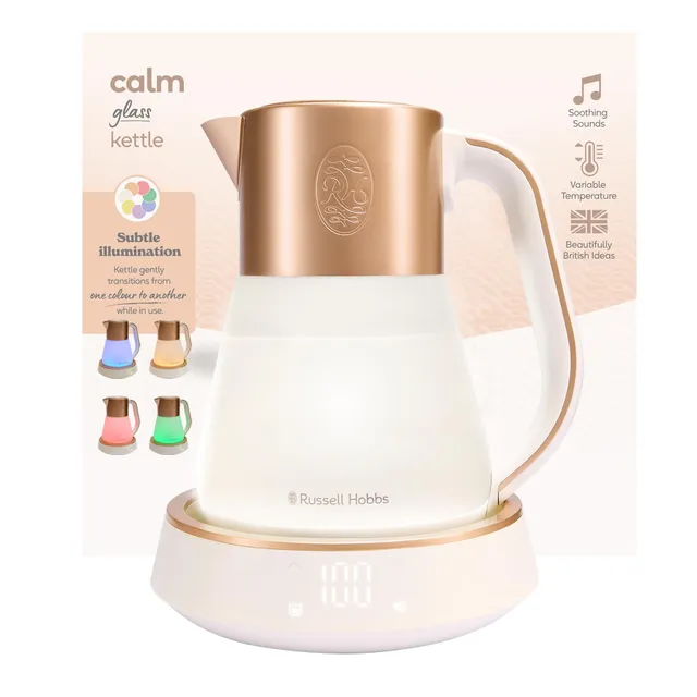 russell-hobbs-calm-wasserkocher-glas-1-7-l-temperatur image 1