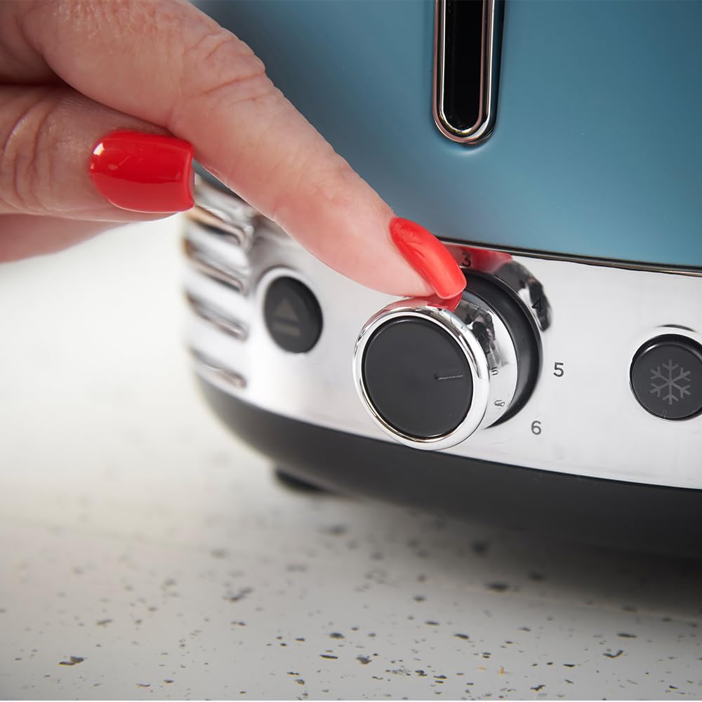 russell-hobbs-hanley-toaster-blau-2-scheiben-edelstahl-retro image 4