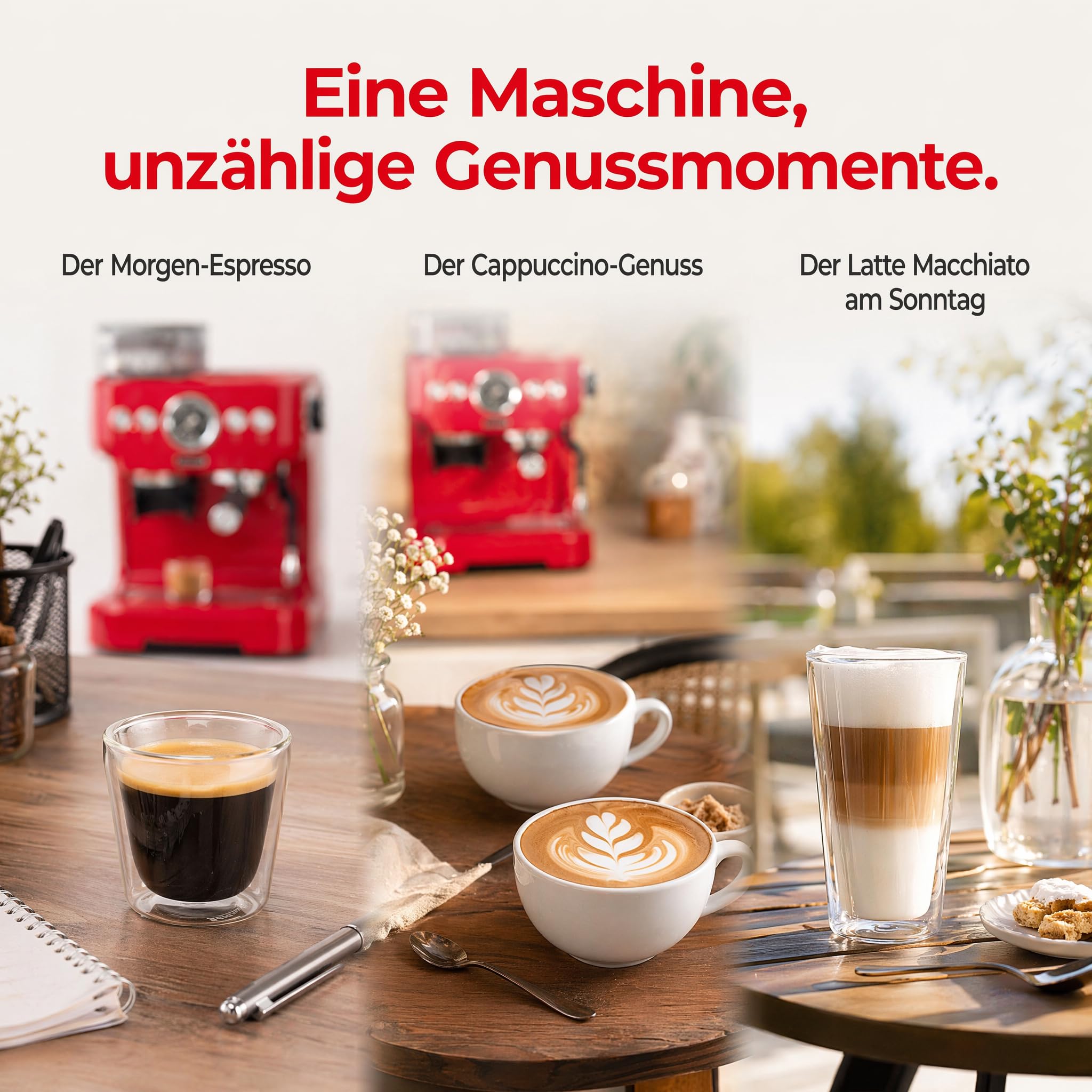 trisa-barista-plus-siebtr-germaschine-mit-mahlwerk-rot-20-bar image 7