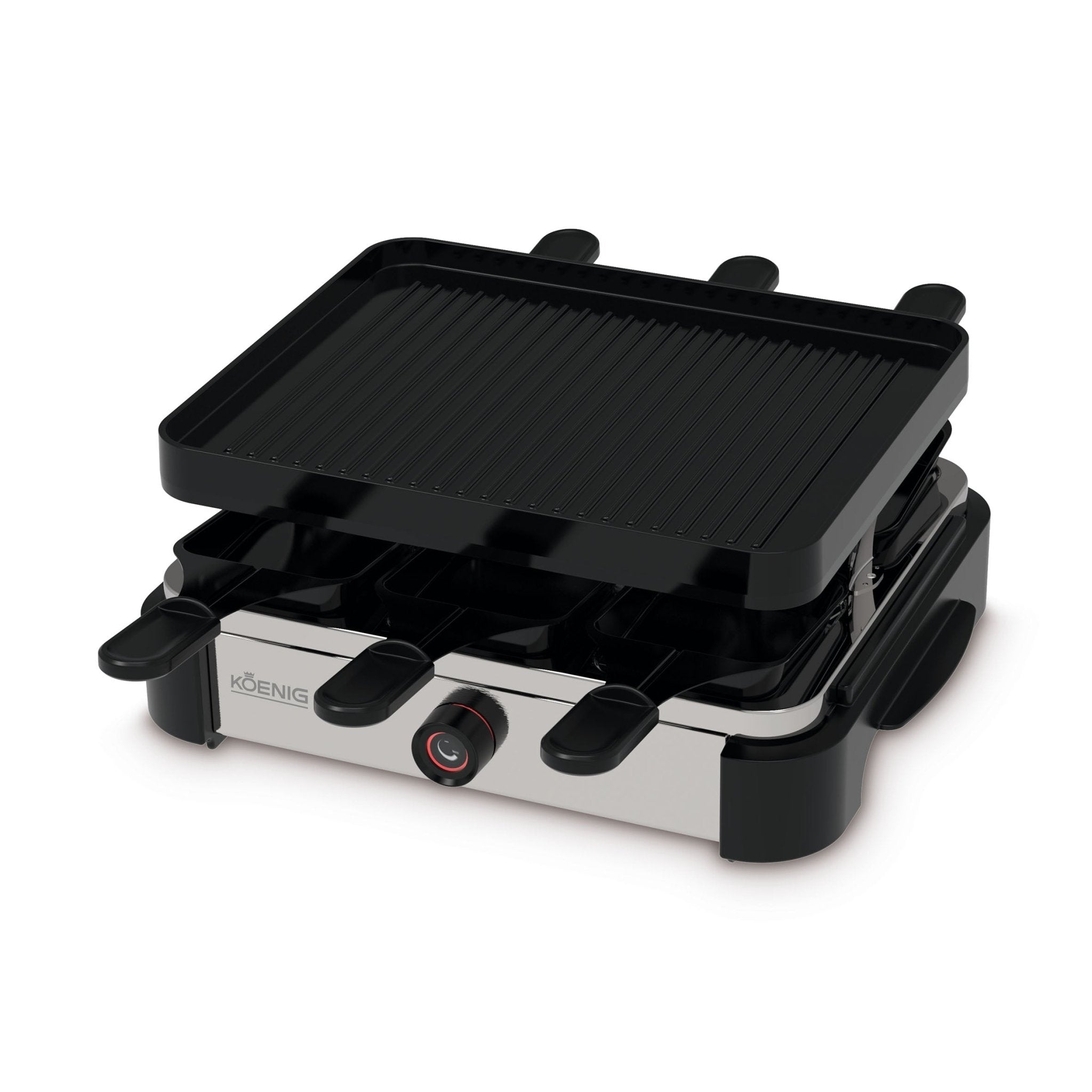 koenig-gourmet-raclette-grill-pro-6-personen-950w image 2