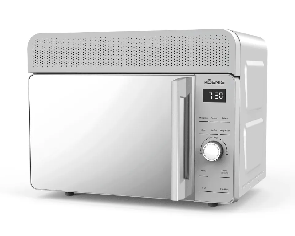 koenig-quick-pure-kombi-mikrowelle-20-l-hei-luft-grill image 1
