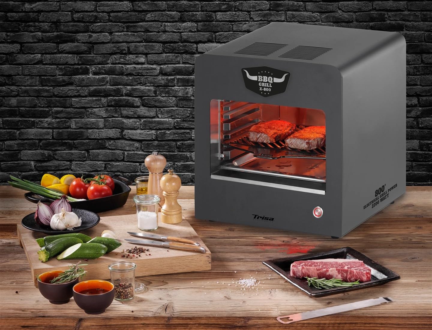 trisa-bbq-grill-x-800-oberhitzegrill-800-c-2200w image 7