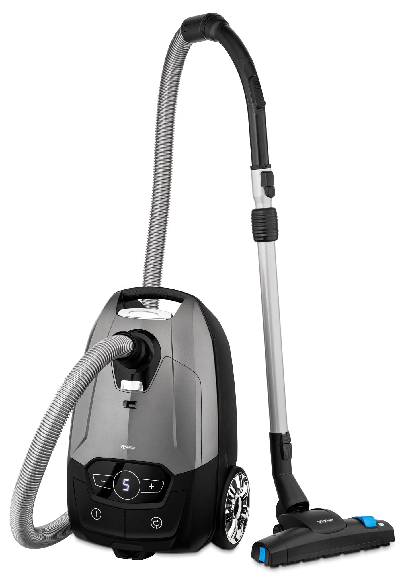 trisa-professional-clean-bodenstaubsauger-beutel-grau-hepa image 1