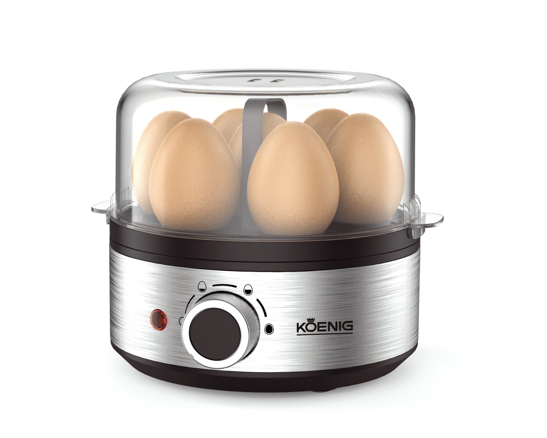 koenig-steel-line-eierkocher-7-eier-350w-edelstahl image 1
