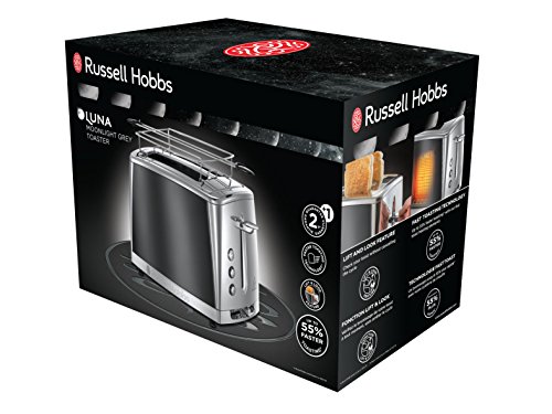 russell-hobbs-luna-toaster-2-scheiben-edelstahl-grau-1550-w image 7