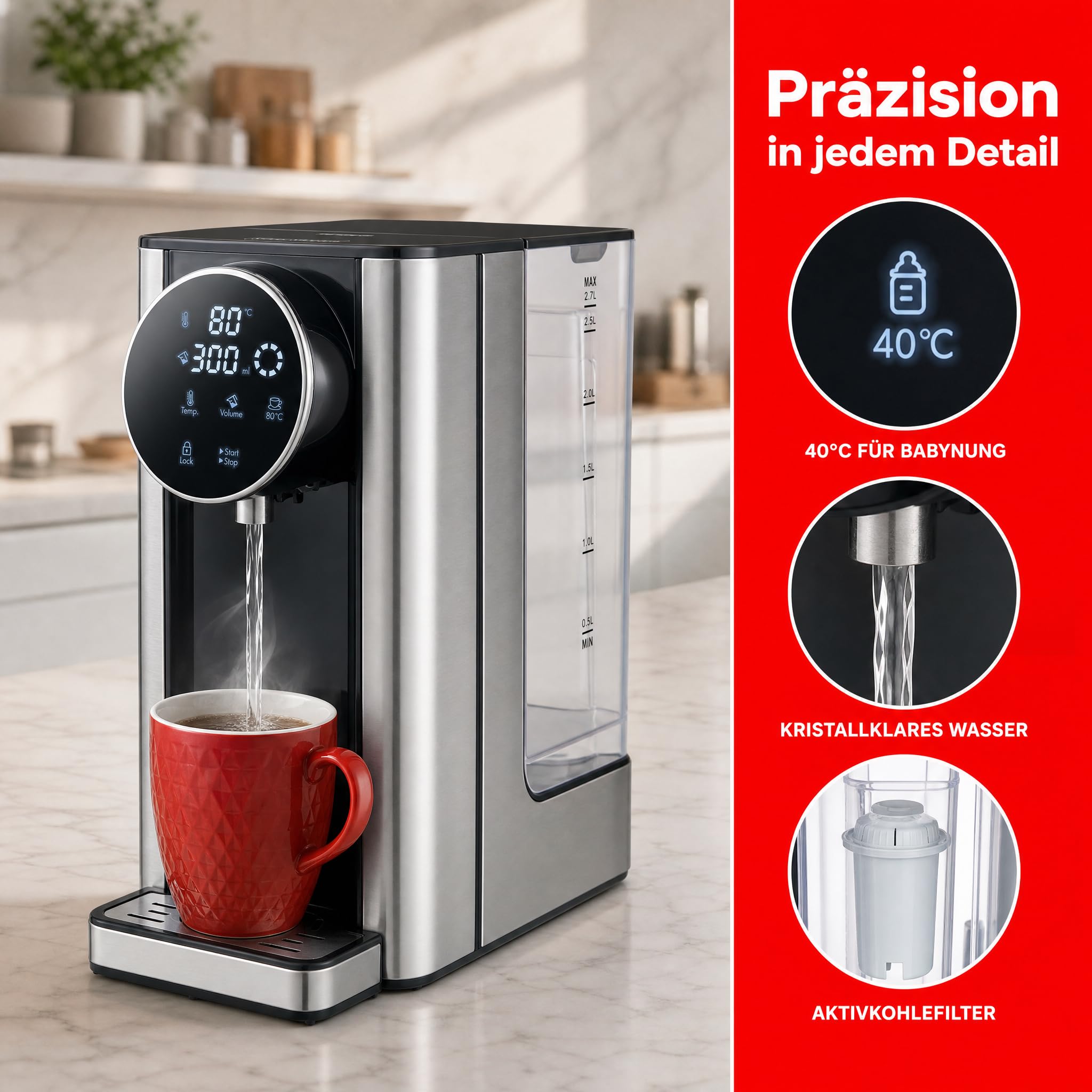 trisa-perfect-cup-silver-stream-heisswasserspender-2-5l image 2