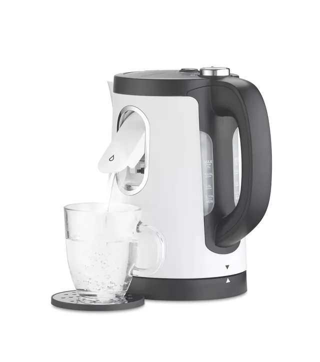 trisa-2-in-1-perfect-cup-wasserkocher-1-5l-wei-schwarz image 1