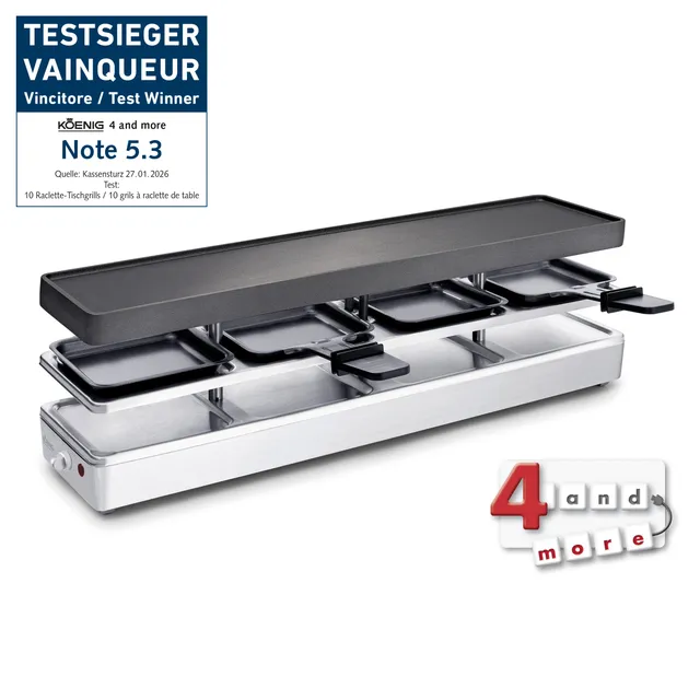 koenig-4-and-more-raclette-grill-4-personen-erweiterbar image 1