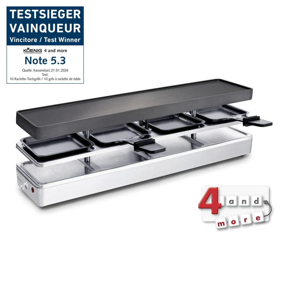 koenig-4-and-more-raclette-grill-4-personen-erweiterbar image 1