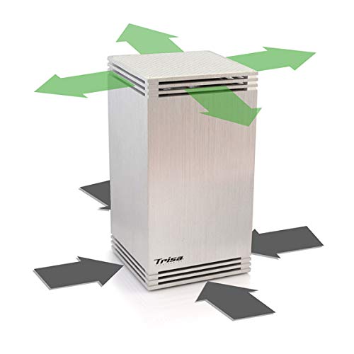 trisa-pure-lufterfrischer-metall-silber-mit-duftkapseln image 4