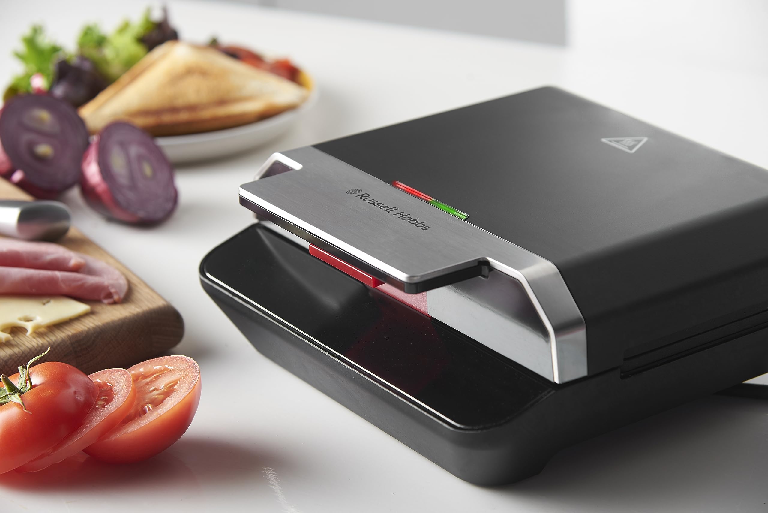 russell-hobbs-fiesta-sandwichmaker-schwarz-neu-antihaft image 8