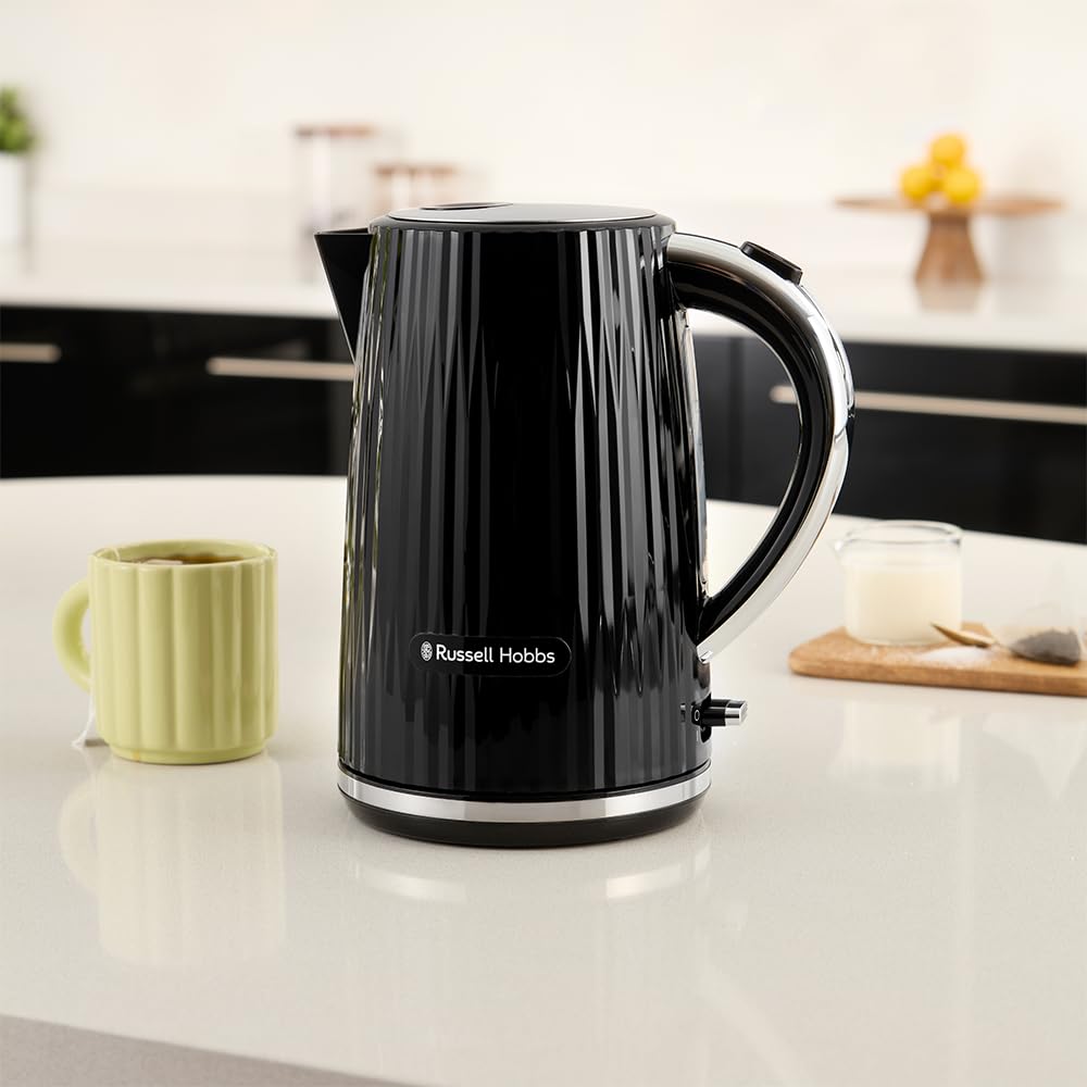 russell-hobbs-eden-wasserkocher-schwarz-1-7l-2400w-retro image 2