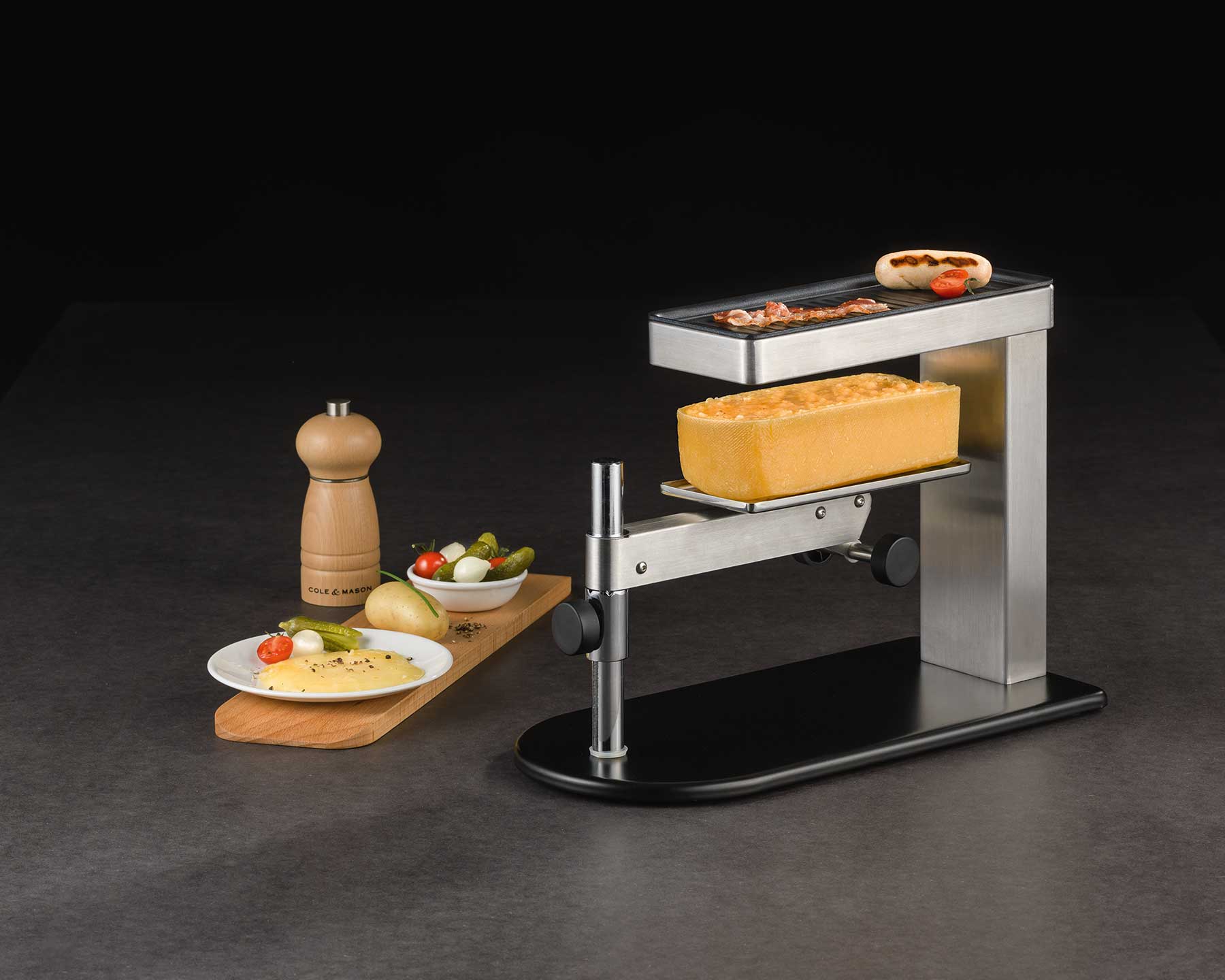 koenig-gourmet-block-raclette-premium-grill-600-watt image 3