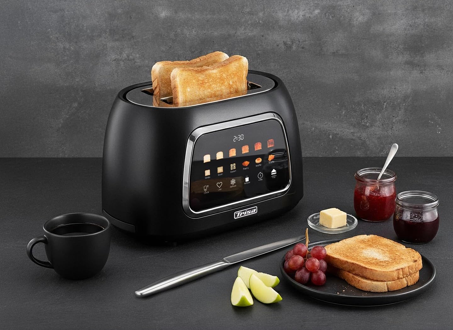 trisa-crunchy-fry-toast-it-2-scheiben-toaster-edelstahl-br-tchenaufsatz image 7