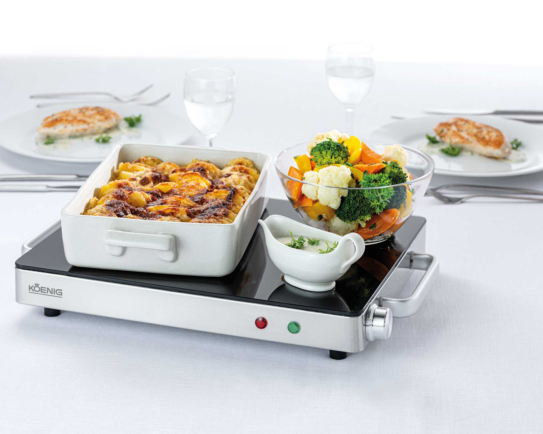 koenig-dinner-for-warmhalteplatte-kabellos-1-5-std-600-w image 1