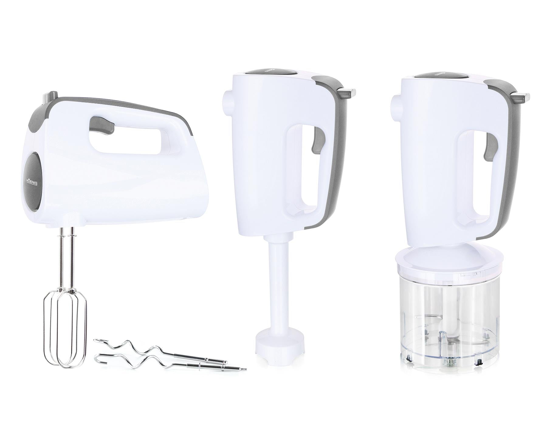 koenig-steel-line-4-in-1-handmixer-300-w image 2