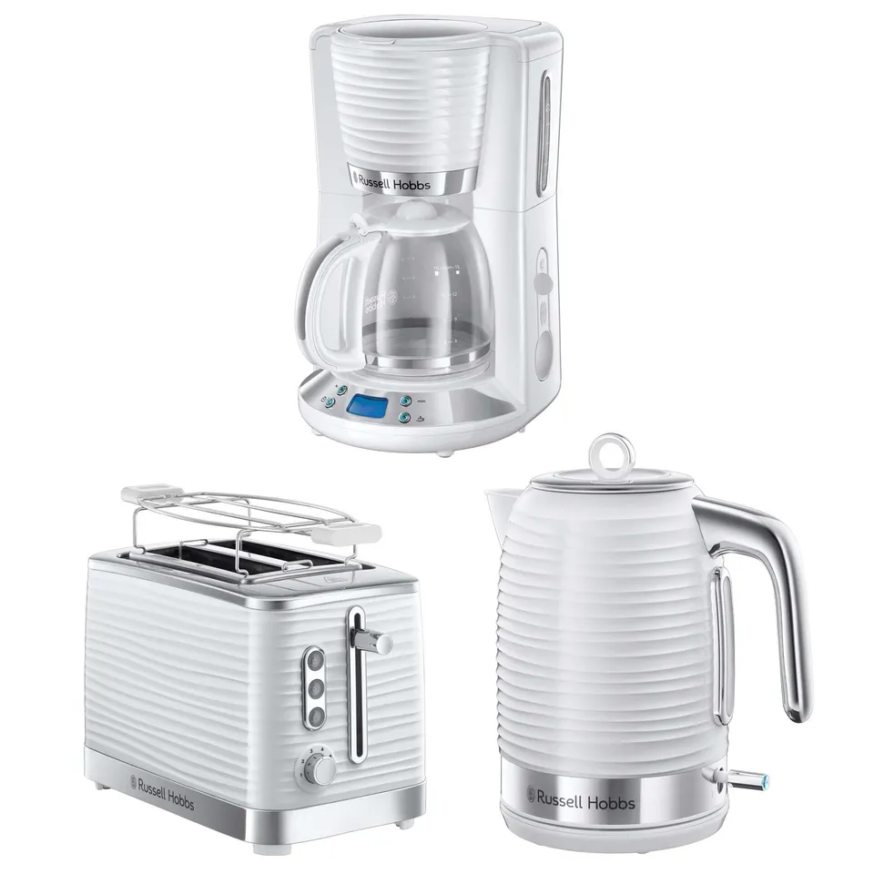 russell-hobbs-inspire-white-fr-hst-ckset-toaster-wasserkocher-kaffeemaschine image 1
