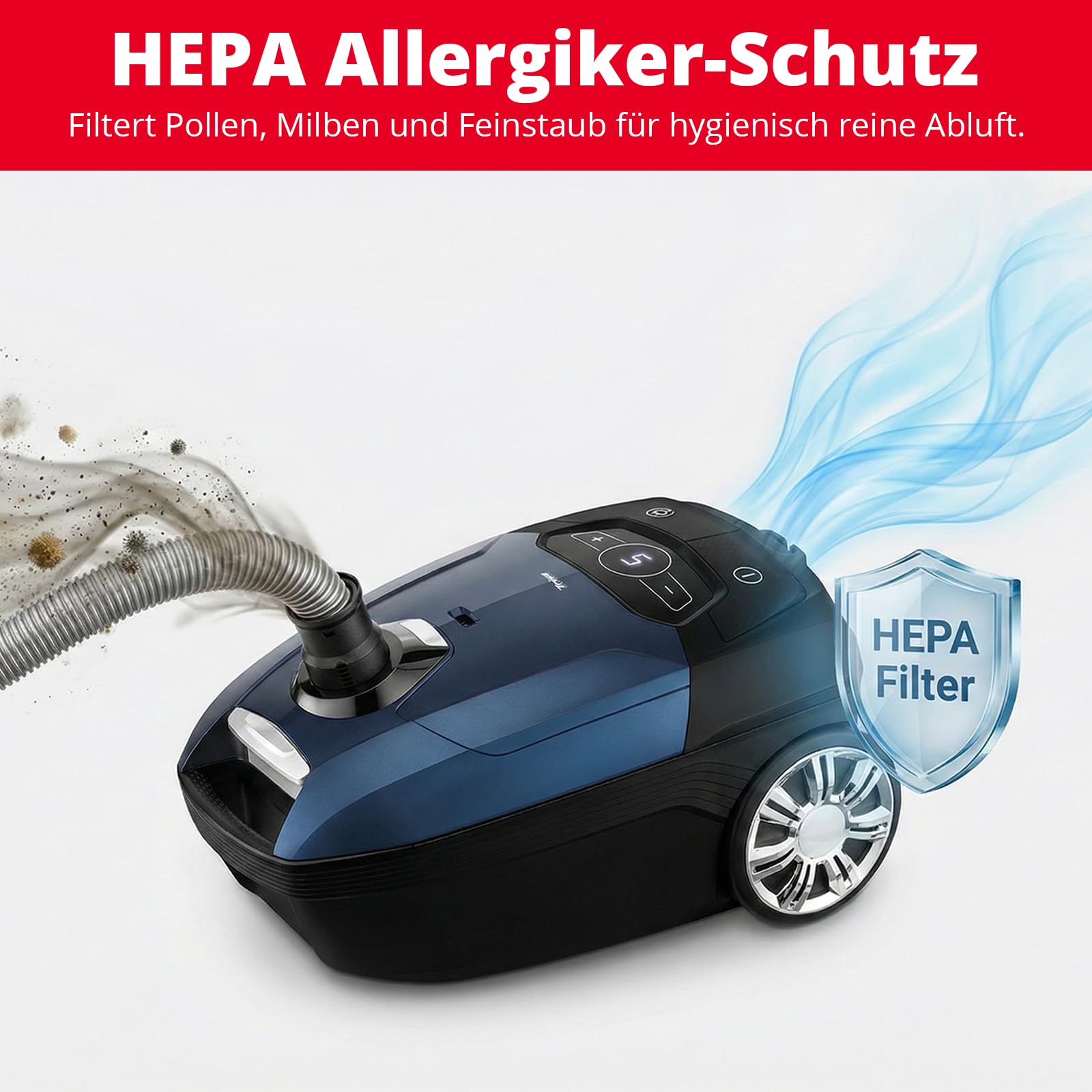 trisa-professional-clean-bodenstaubsauger-beutel-blau-hepa image 5