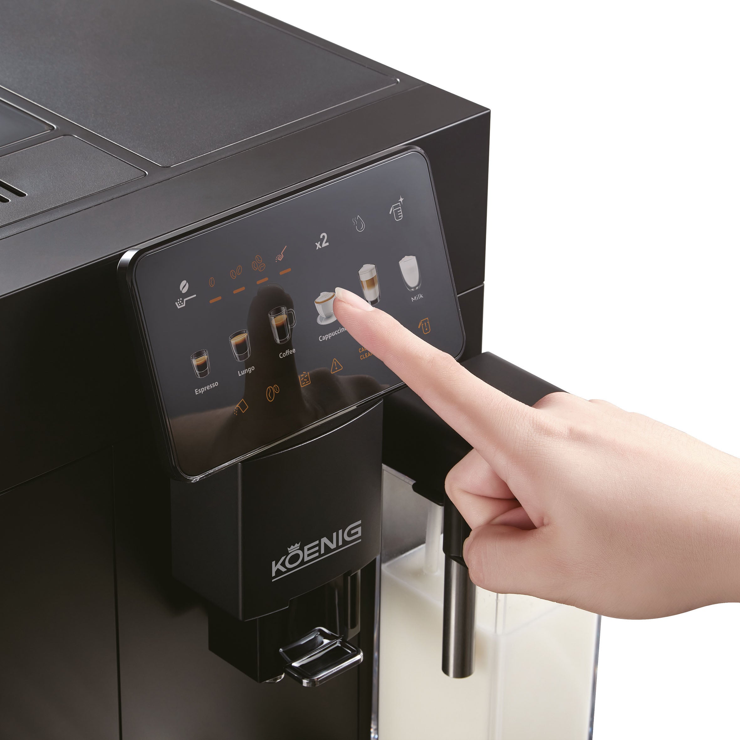 koenig-finessa-touch-plus-kaffeevollautomat-mit-milchtank image 5